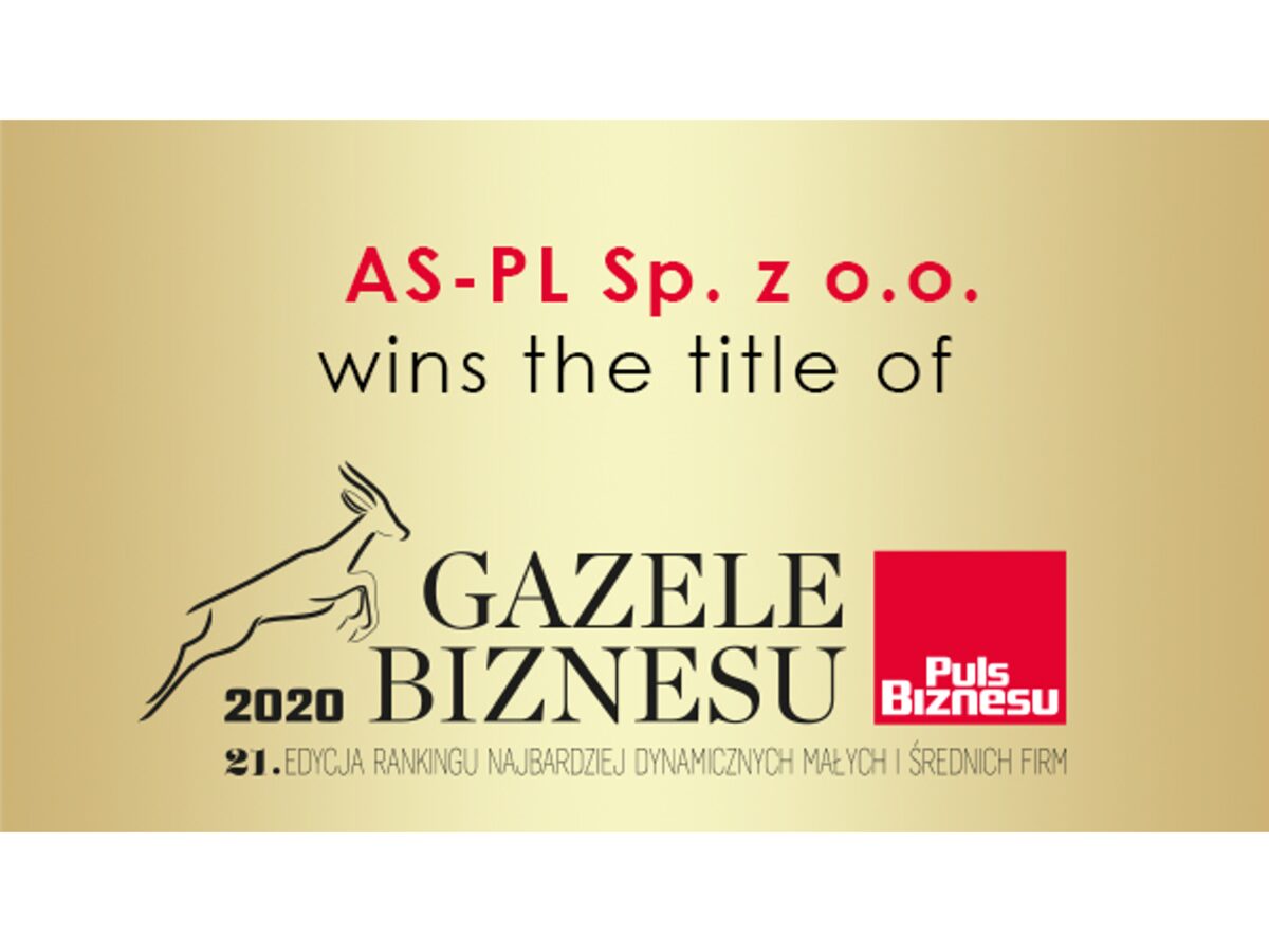 AS-PL üçüncü kez “Gazela Biznesu” unvanını aldı