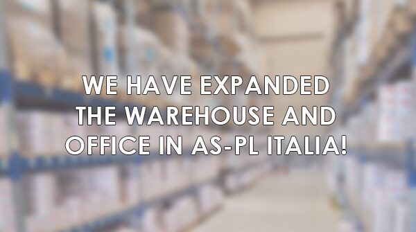 AS-PL Italia’da depo ve ofis genişletildi