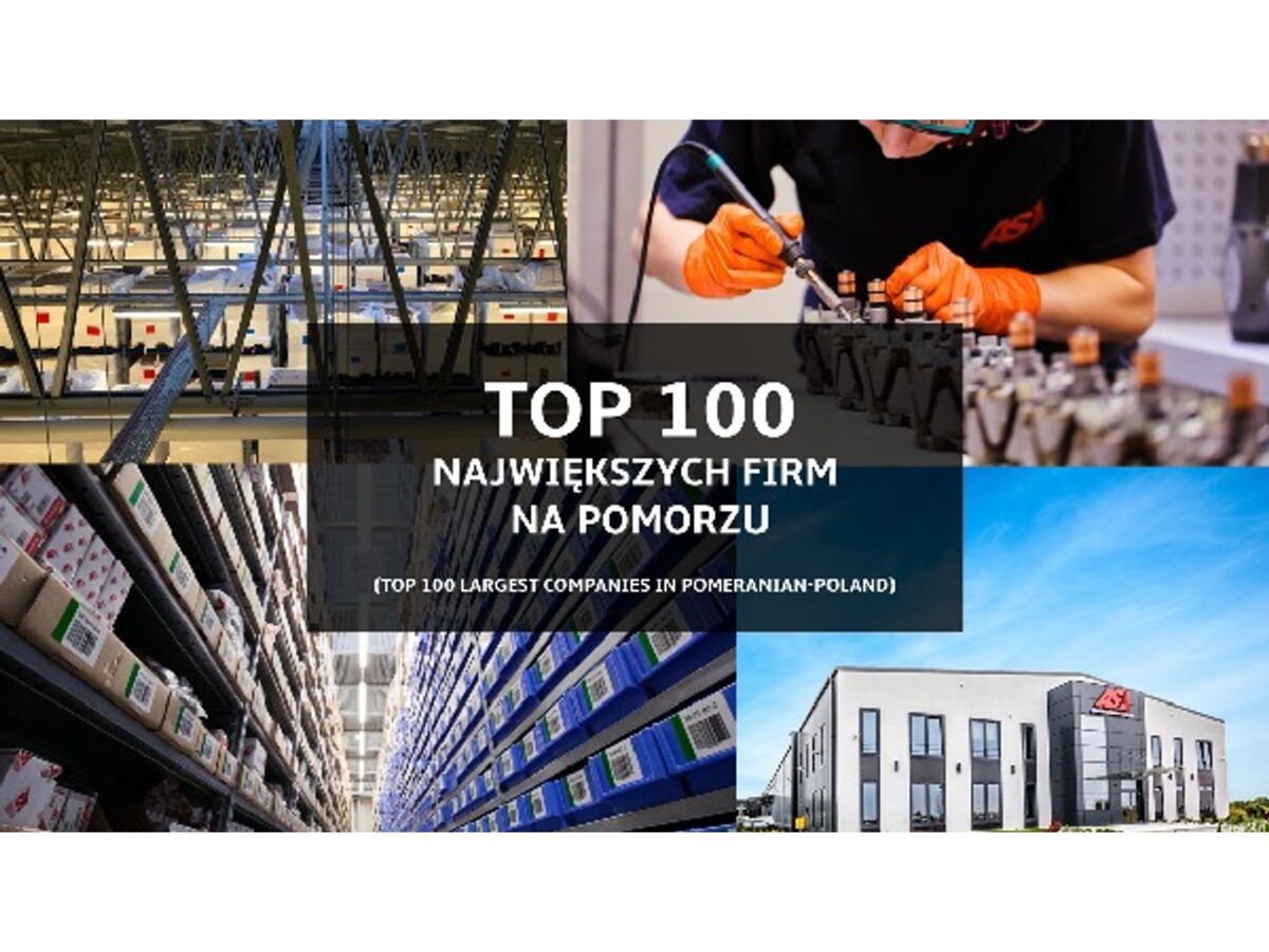 AS-PL among the 100 largest companies in Pomerania
