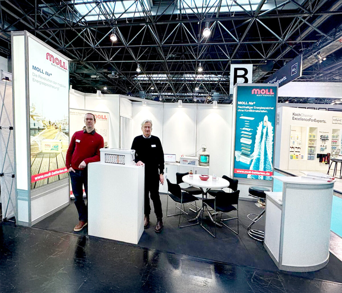 MOLL, sodyum iyon (Na⁺) aküsünü boot Düsseldorf 2026’da tanıttı