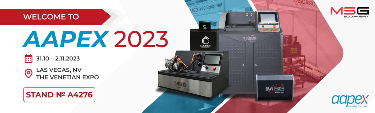 MSG Equipment ürünlerini ABD pazarında tanıttı: AAPEX 2023