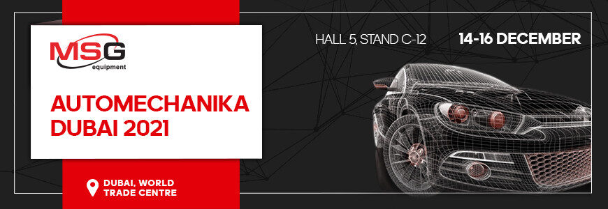 MSG Equipment Automechanika Dubai 2021’e katılıyor