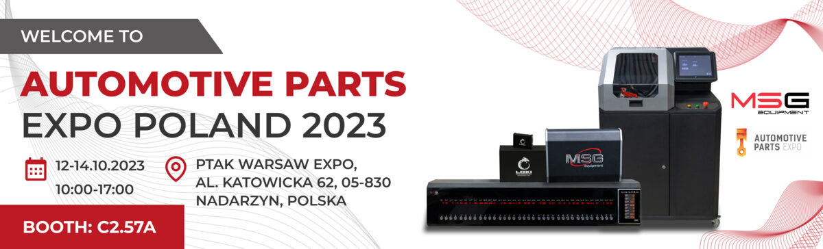 MSG Equipment at Automotive Parts Expo Poland 2023