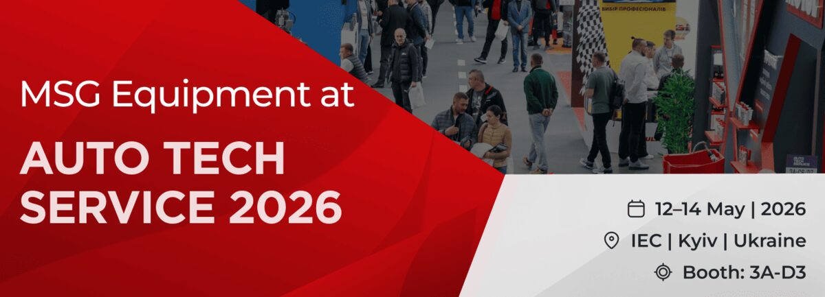 MSG Equipment, Kiev’deki AutoTechService 2026 fuarında