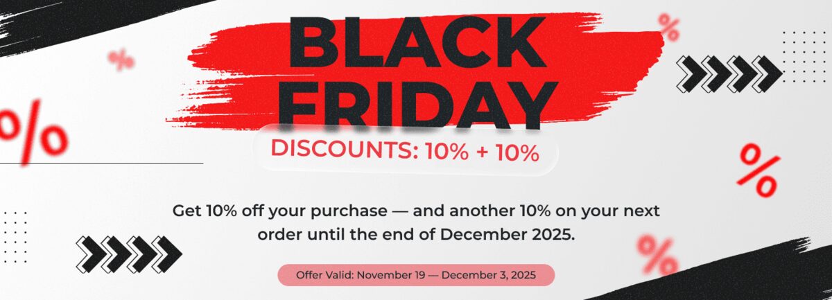MSG Equipment Black Friday 2025: “10 + 10” kampanyası