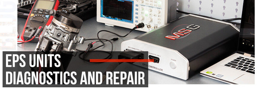 MSG Equipment’ten EPS/EHPS ünite onarımı için test ekipmanları