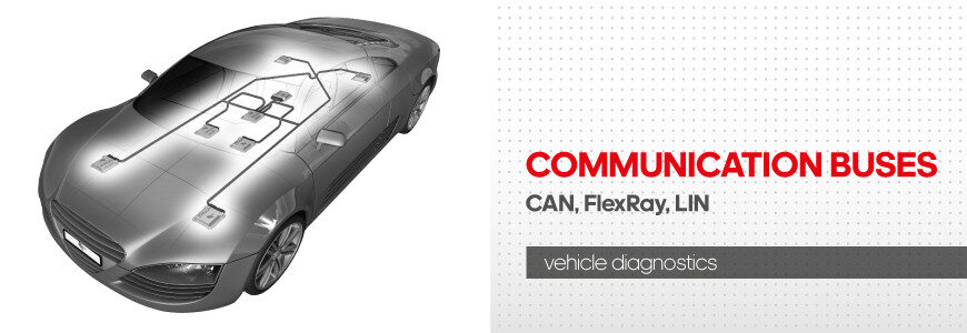 Araç iletişim hatları: FlexRay, CAN ve LIN