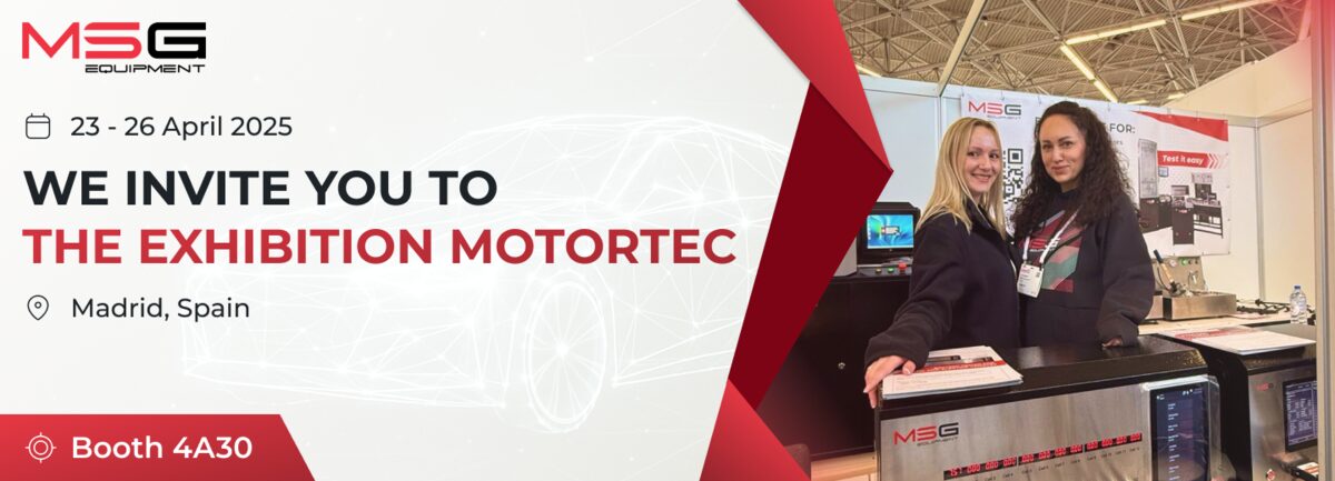 MSG Equipment, İspanya’daki Motortec fuarında