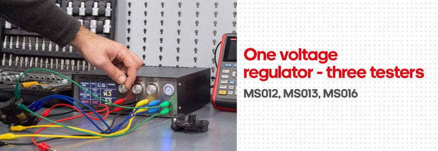 Bir voltaj regülatörü, üç tester: MS012, MS013 ve MS016 video incelemesi