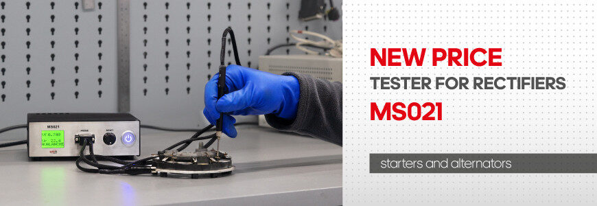 MS021 tester for alternator rectifiers