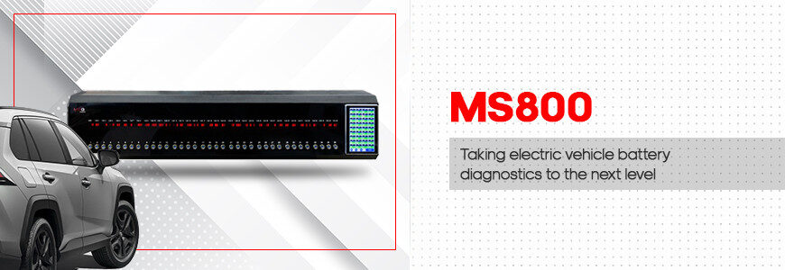 MS800: Elektrikli Araç Bataryası Teşhisi İçin Ekipman