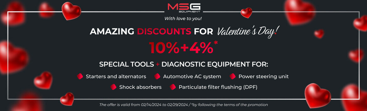MSG Equipment 2024 Sevgililer Günü kampanyası