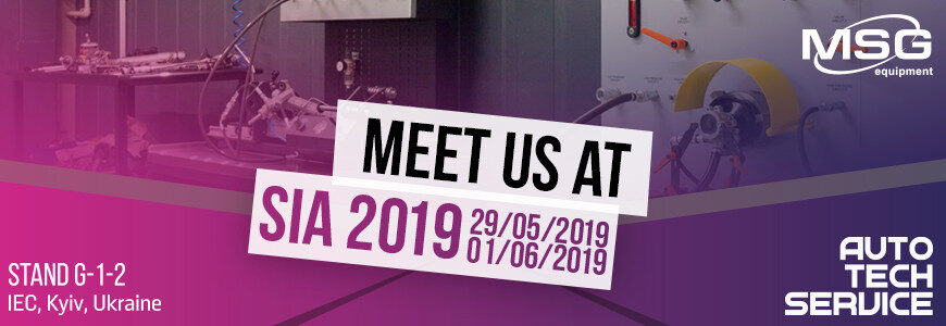 MSG Equipment, SIA Auto Tech Service 2019’da